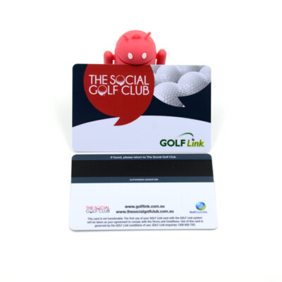 plastic membership card