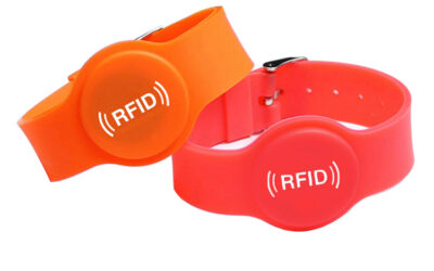 What types of events are RFID wristbands suitable for