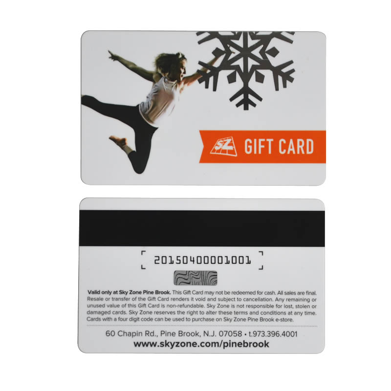 pvc gift card