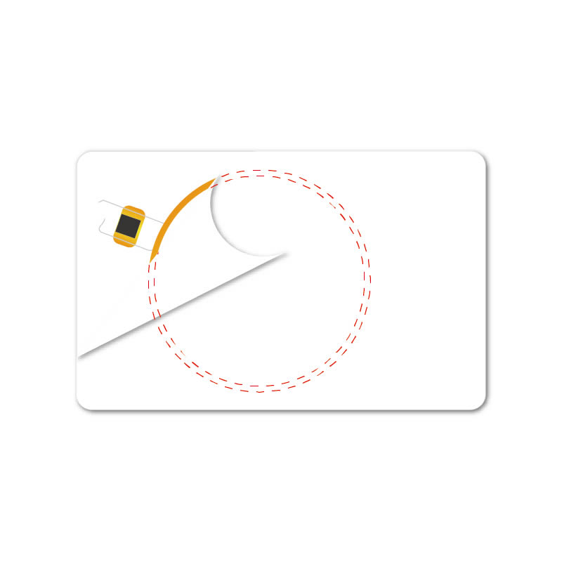 low frequency contactless rfid id card