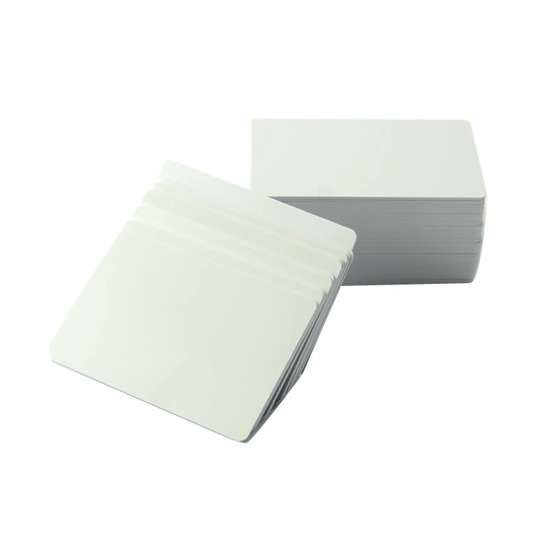 inkjet printable white plastic card