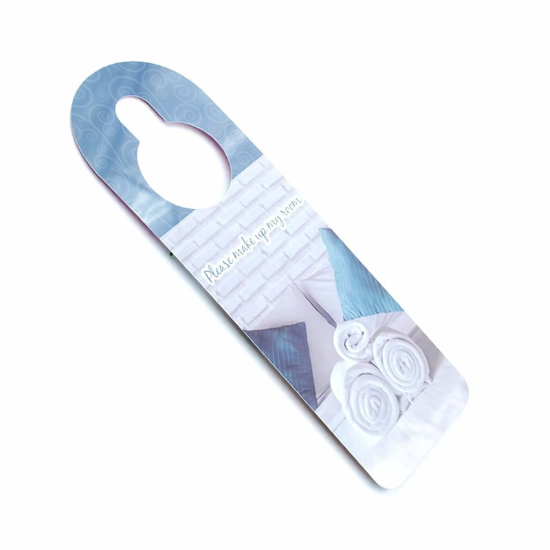 plastic hanging door tag