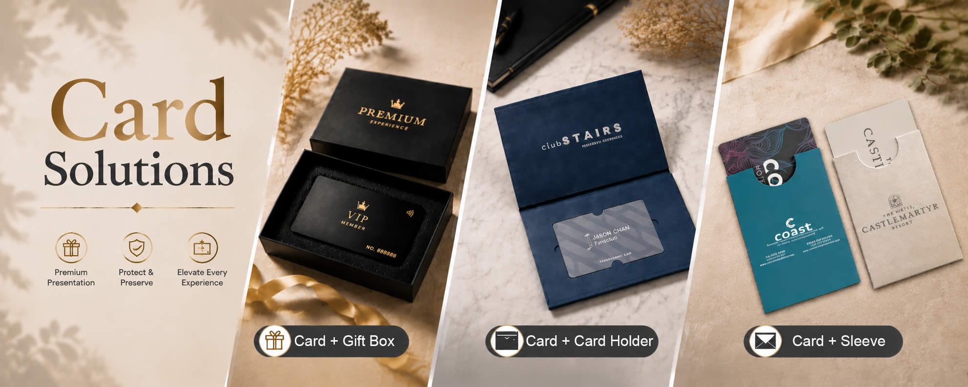 Card solution